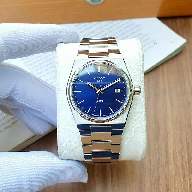 Tissot PRX Swiss Quartz 35mm Blue Dial Unisex Watch- T137.210.11.041.00